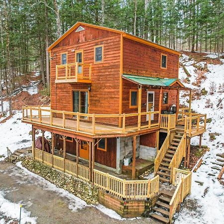 River Road Treehouse Retreat Warrensburg Ngoại thất bức ảnh